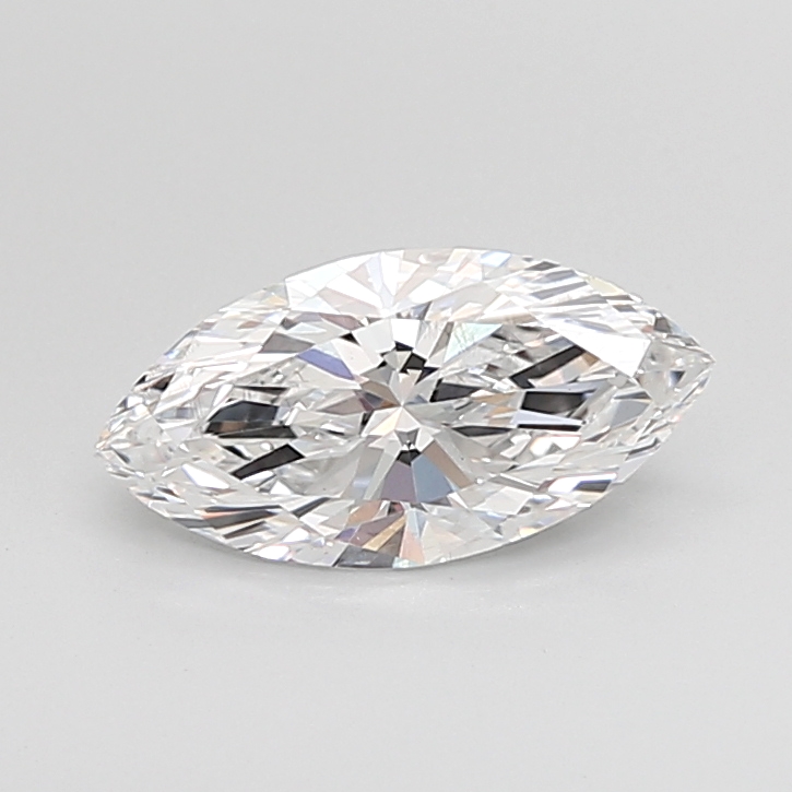 1.56 carat Marquise lab grown diamond, D VS1, IGI certified
