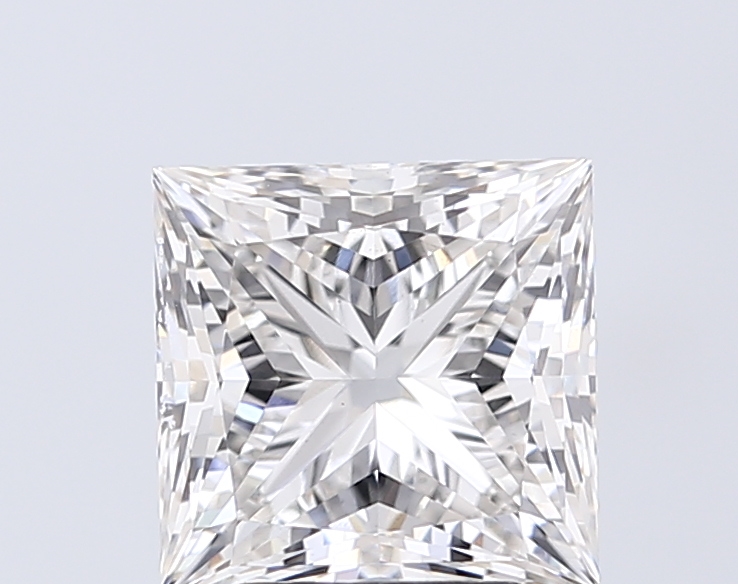 3.08 ct G VS1 Princess Cut lab-grown diamond