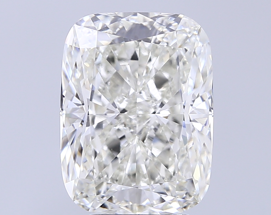 5.08 ct H VVS2 Cushion lab-grown diamond