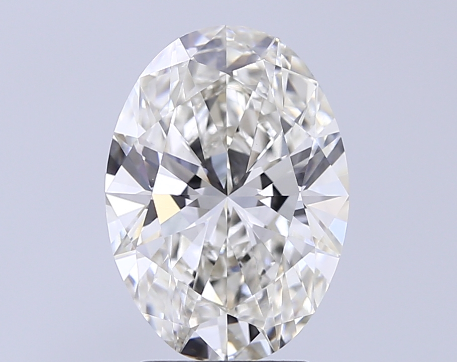 3.33 ct H VVS2 Oval Brilliant lab-grown diamond
