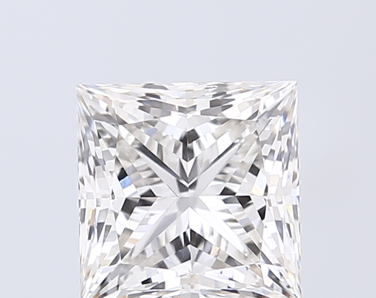 3.10 ct G VS1 Princess Cut lab-grown diamond