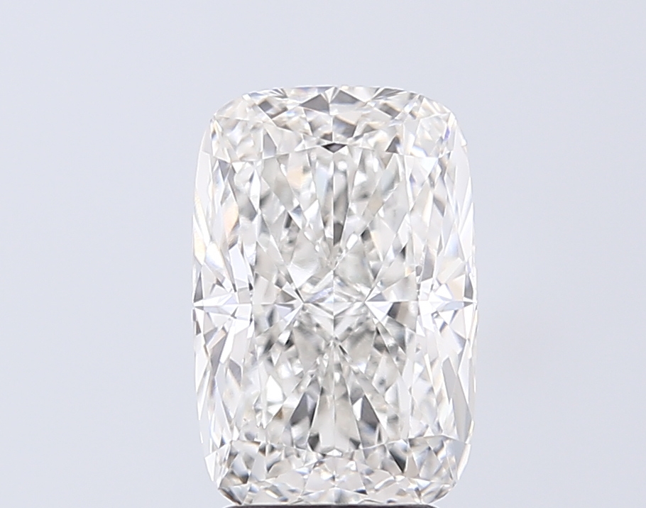 3.09 ct G VVS2 Cushion lab-grown diamond