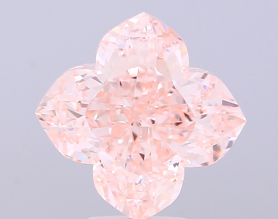 5.00 ct Lily Cut, Fancy Intense Pink VS1 IGI CVD