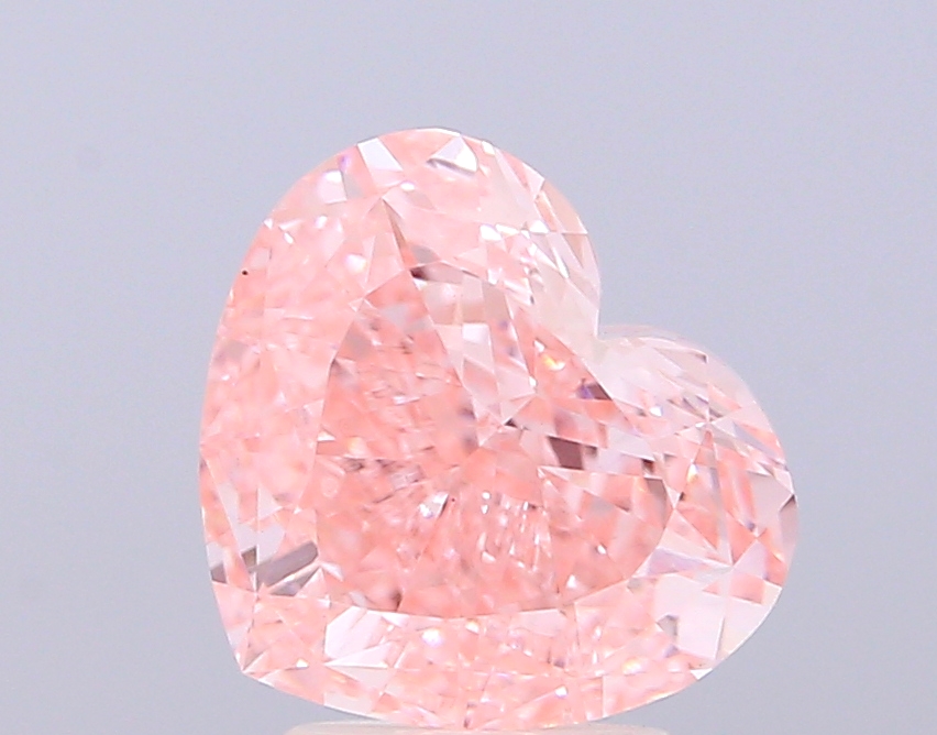 3.03 ct Heart, Fancy Vivid Pink VS1 IGI CVD