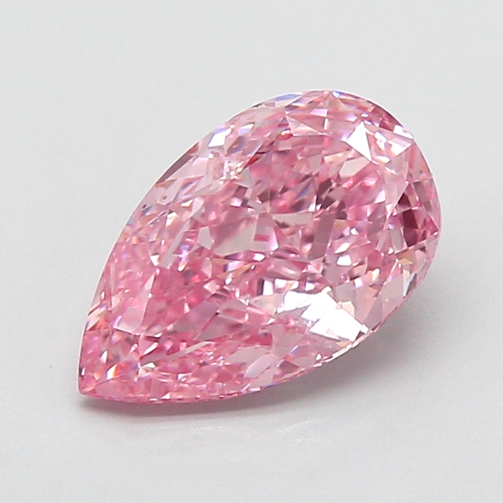 1.96 ct Pink (Vivid) VS1 Pear Modified lab-grown diamond