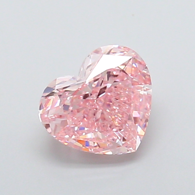 2.02 ct Heart, Fancy Intense Pink VS1 IGI CVD
