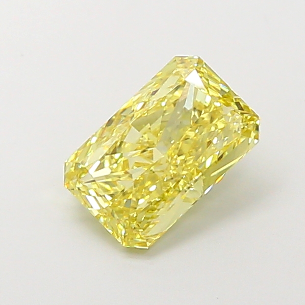 2.06 ct Radiant Fancy Intense Yellow Lab-Grown Diamond