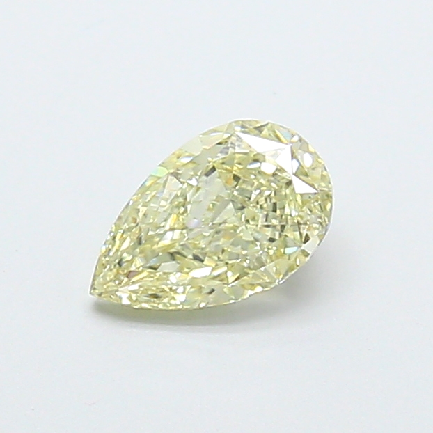 1.04 ct Pear Fancy Intense Yellow Lab-Grown Diamond
