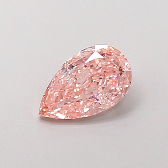 1.02 ct Pear, Fancy Intense Pink VS1 IGI CVD
