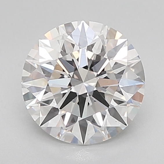 2.57 Carat Certified Loose Lab Grown CVD Diamond Round E Color VS2 Clarity