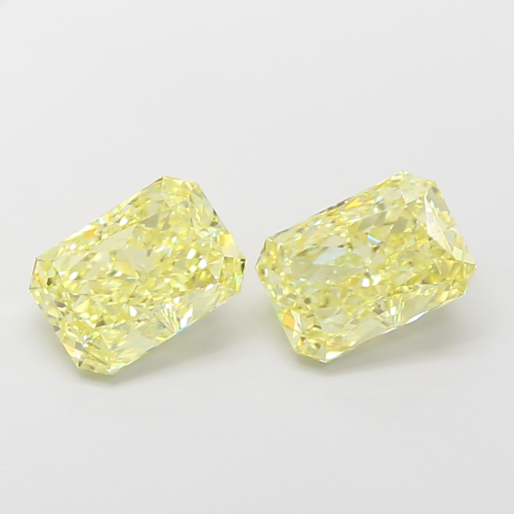 1.59 carat, Radiant, lab-grown, Diamond, VVS2 clarity, certified by IGI
