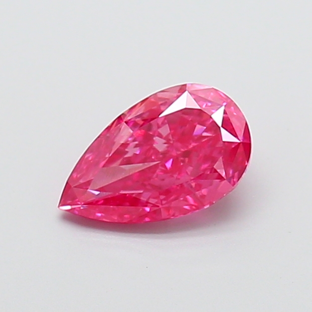1.05 ct Pear Fancy Vivid Pink Lab-Grown Diamond