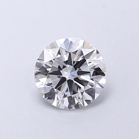 Actual 0.33 carat E Round lab-grown diamond