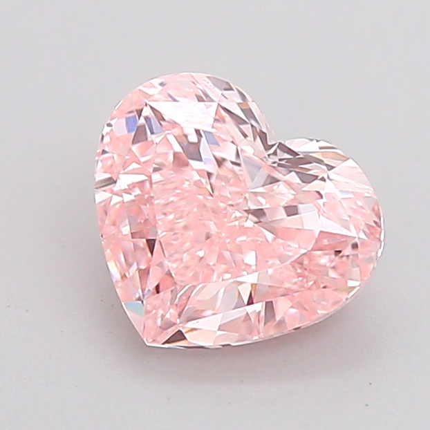 1.50 ct Heart Fancy Intense Pink Lab-Grown Diamond