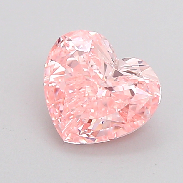 1.24 ct Heart Fancy Intense Pink Lab-Grown Diamond