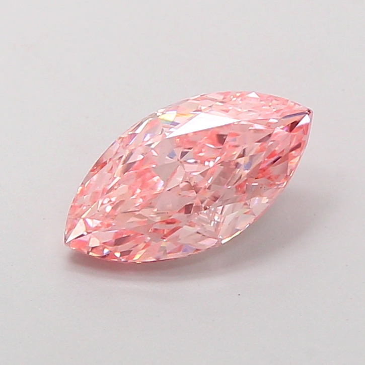 1.59 ct Pink (Vivid) VVS2 Marquise Modified lab-grown diamond