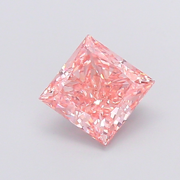 1.63 ct Pink (Vivid) VS1 Modified Princess lab-grown diamond