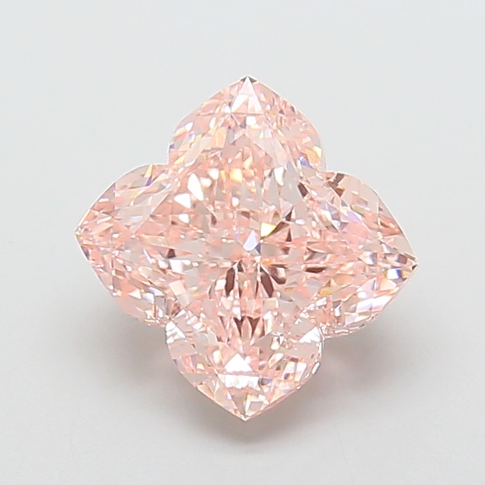 5.04 ct Lily Cut Fancy Intense Pink Lab-Grown Diamond