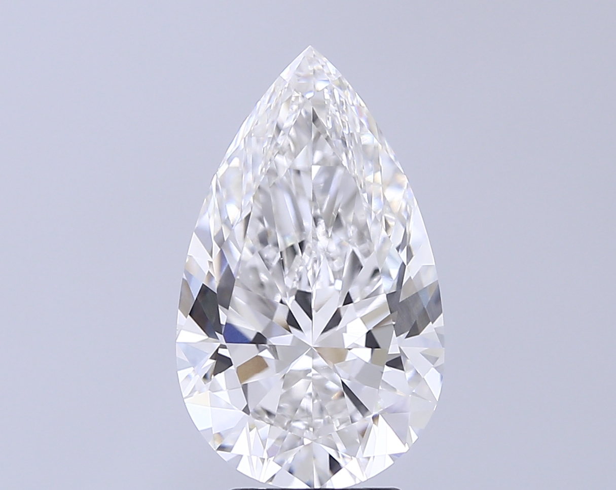 5.08 ct G VVS1 Pear Brilliant lab-grown diamond