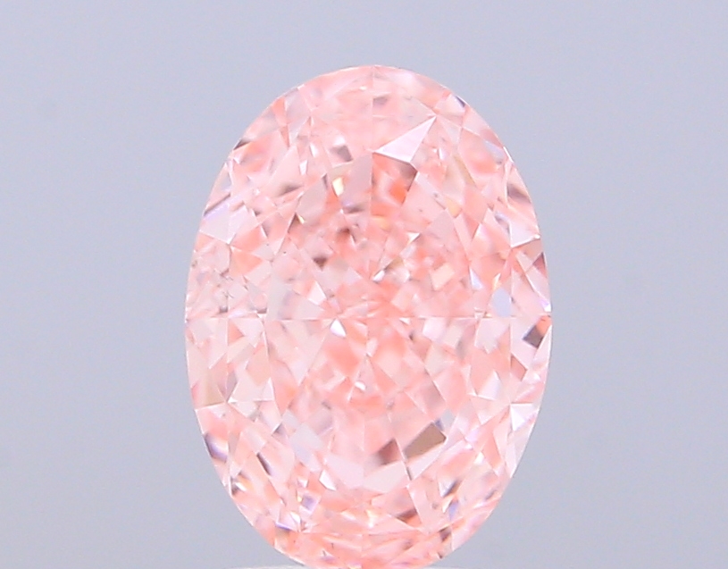 2.06 ct Oval, Fancy Vivid Pink VS1 IGI CVD