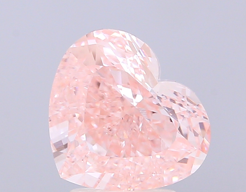 3.00 ct Heart, Fancy Intense Pink VVS2 IGI CVD