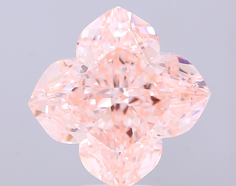 5.00 ct Lily Cut, Fancy Intense Pink VVS2 IGI CVD
