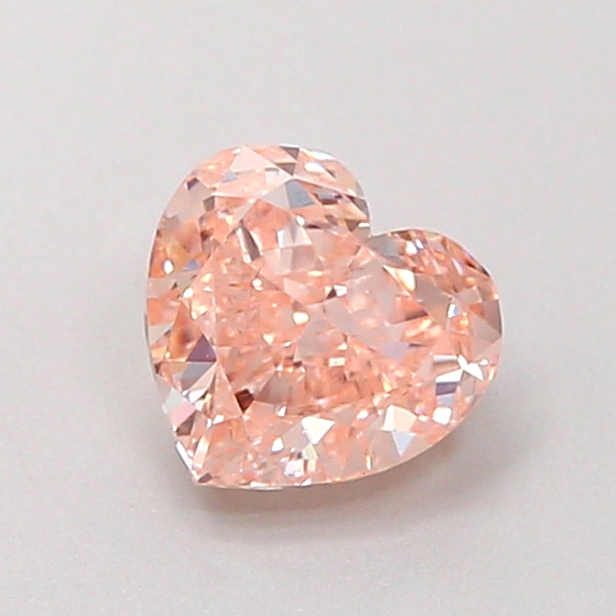 0.75 ct Brown (Fancy) VS1 Heart Modified lab-grown diamond