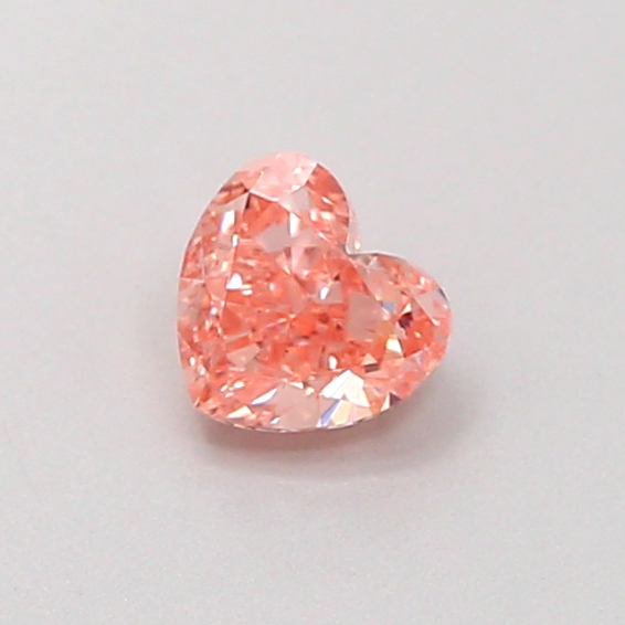 0.35 ct Pink (Intense) VS1 Heart Modified lab-grown diamond