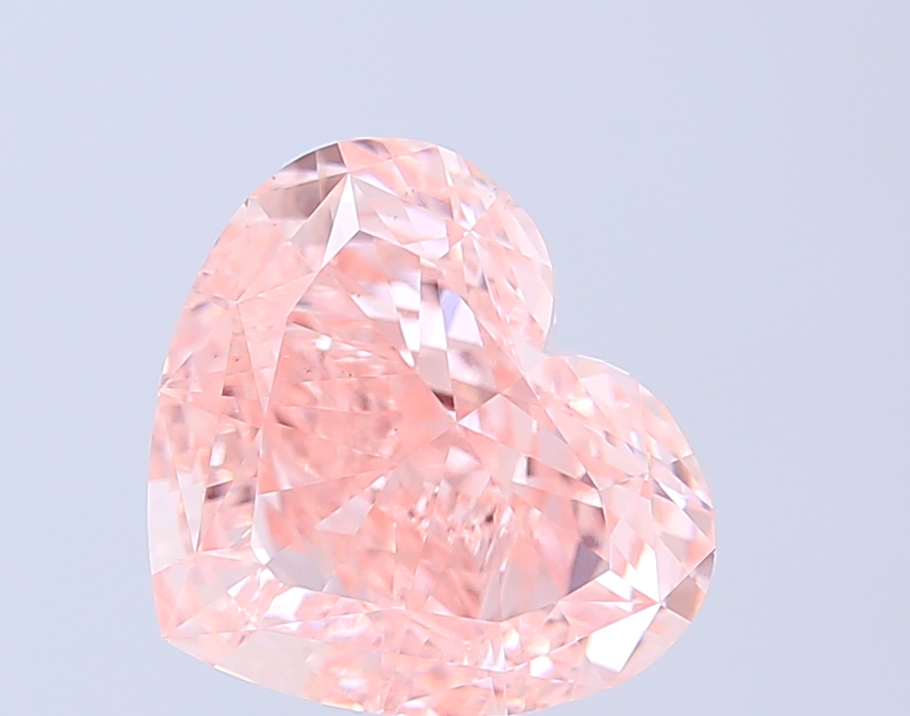 5.01 ct Heart Fancy Intense Pink Lab-Grown Diamond