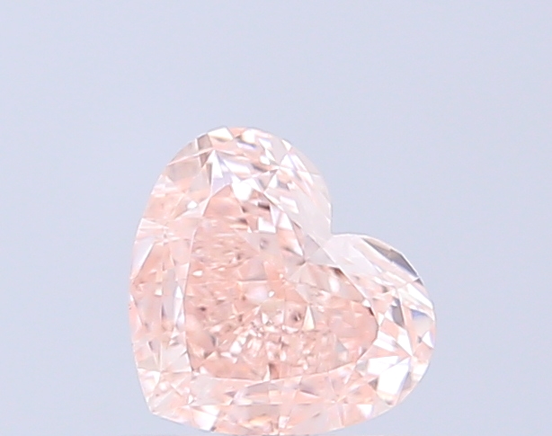 1.01 ct Heart Fancy Light Brown Pink Lab-Grown Diamond