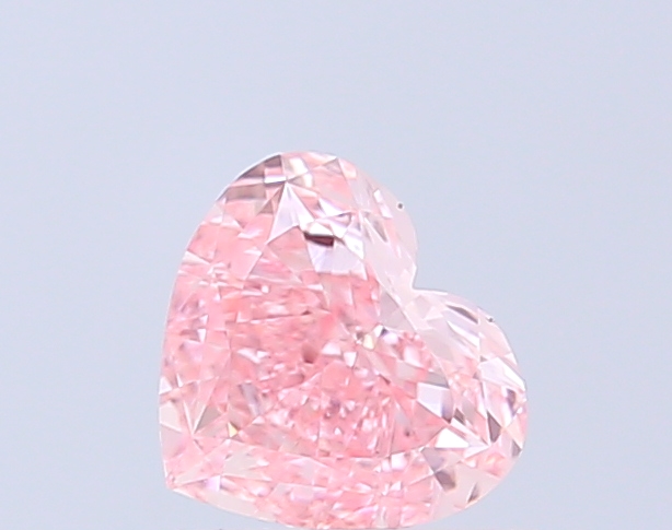 1.01 ct Heart Fancy Vivid Pink Lab-Grown Diamond