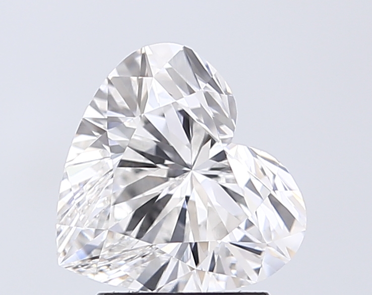 2.53 ct F VVS1 Heart Brilliant lab-grown diamond