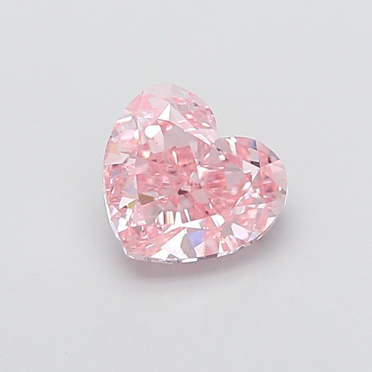 2.09 ct Pink (Intense) VS1 Heart Modified lab-grown diamond