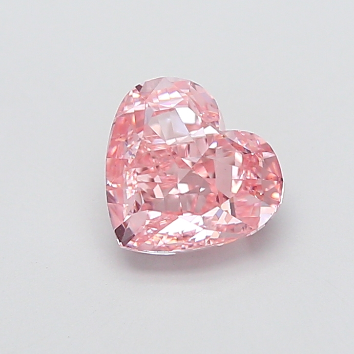 2.38 ct Pink (Intense) VS1 Heart Modified lab-grown diamond
