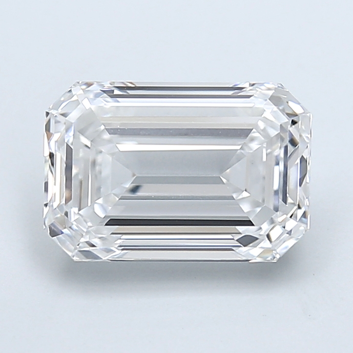 4.59 ct Emerald lab grown diamond E VVS2