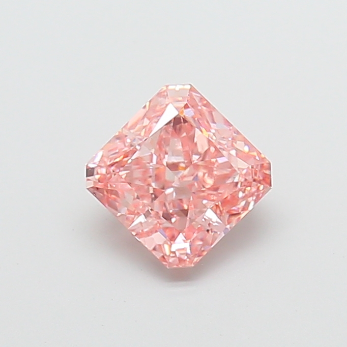 2.05 ct Pink (Vivid) VS1 Square Radiant lab-grown diamond