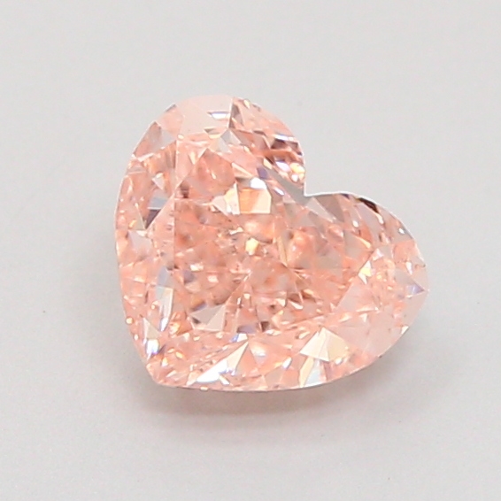 0.73 ct Brown (Fancy) VS1 Heart Modified lab-grown diamond