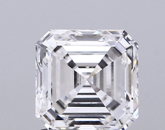 1.86 ct E VS2 Asscher lab-grown diamond