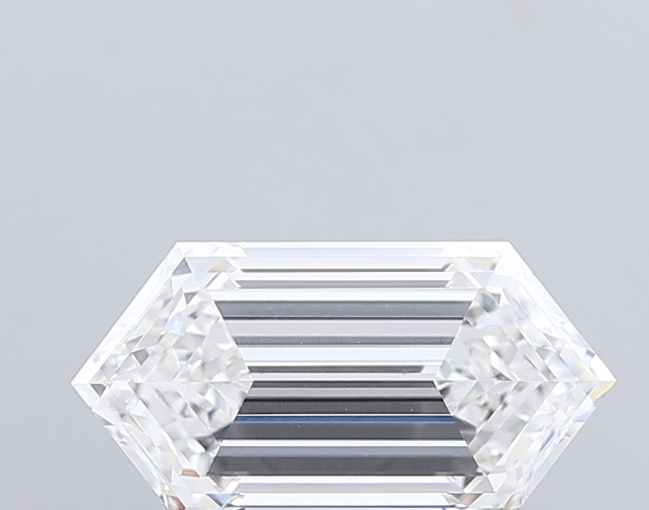 7.26 carat Hexagon diamond