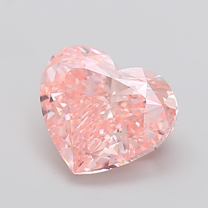 3.59 ct Heart Fancy Intense Pink Lab-Grown Diamond
