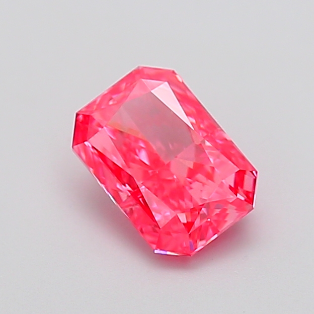1.50 ct Radiant Fancy Vivid Pink Lab-Grown Diamond