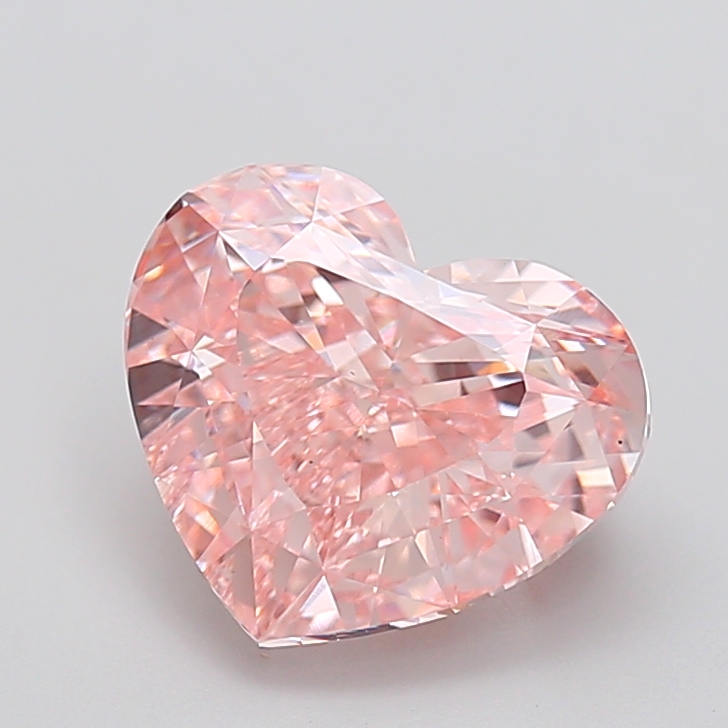 5.00 ct Heart Fancy Intense Pink Lab-Grown Diamond
