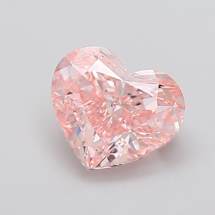 3.51 ct Heart Fancy Light Pink Lab-Grown Diamond
