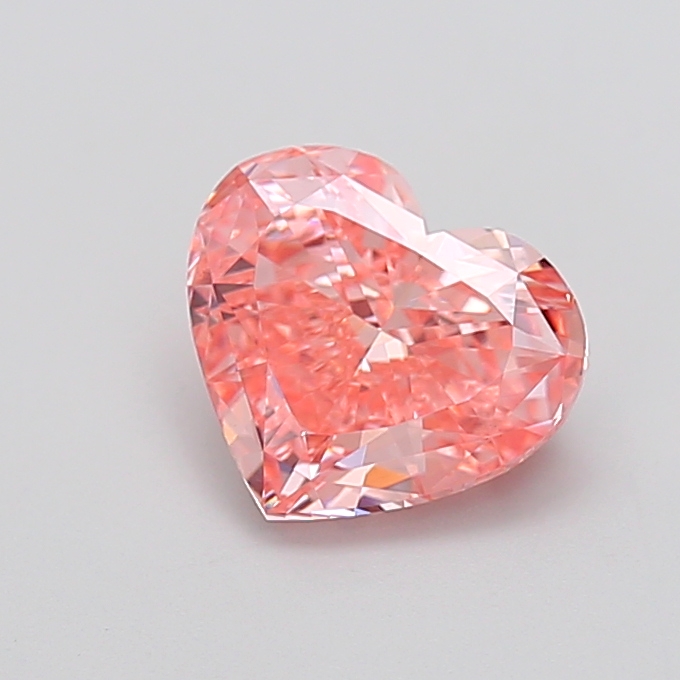 2.00 ct Heart Fancy Vivid Pink Lab-Grown Diamond