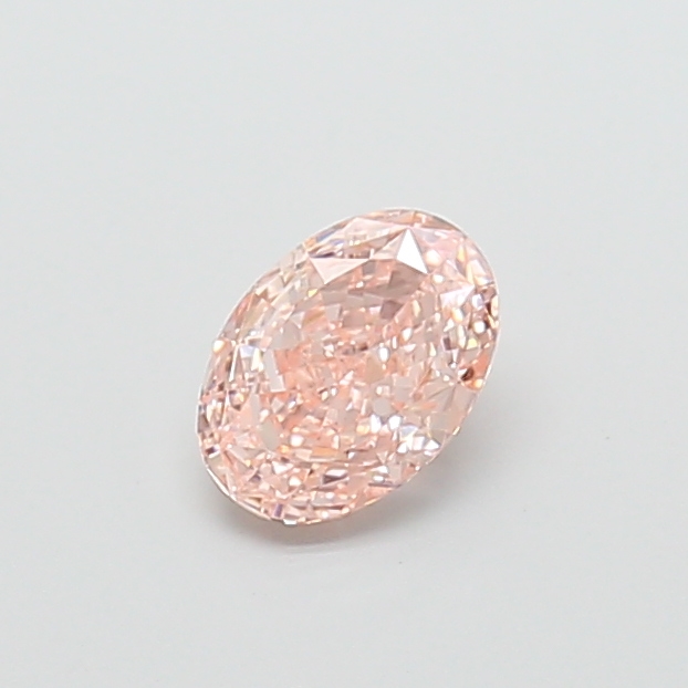 1.03 ct Oval Fancy Vivid Pink Lab-Grown Diamond