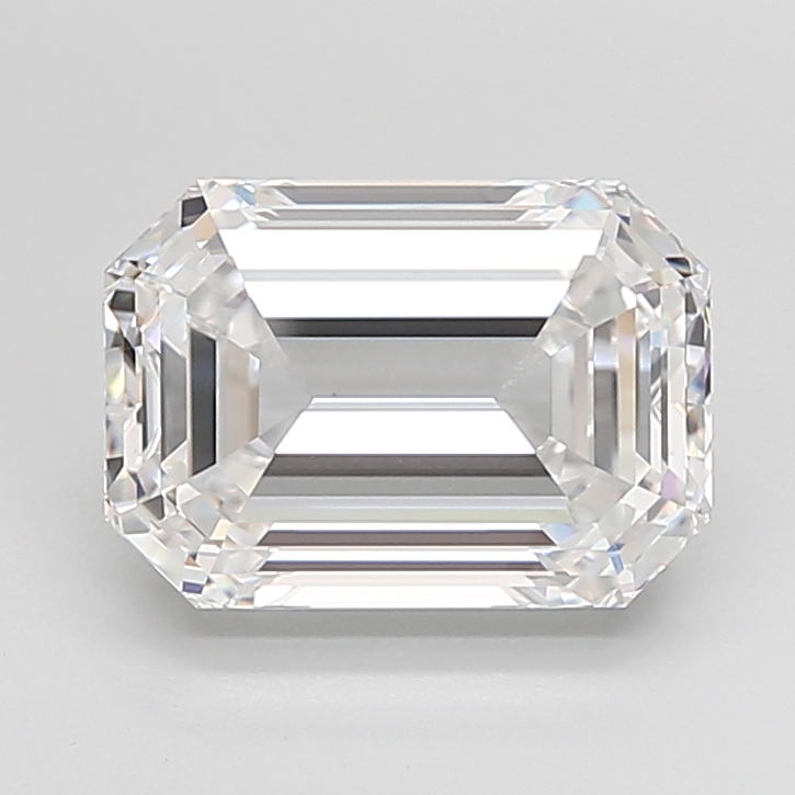 Emerald cut 4.32ct D IF