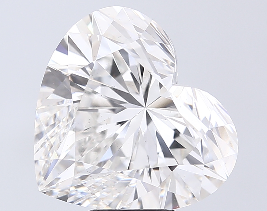8.08 ct F VS2 Heart Brilliant lab-grown diamond