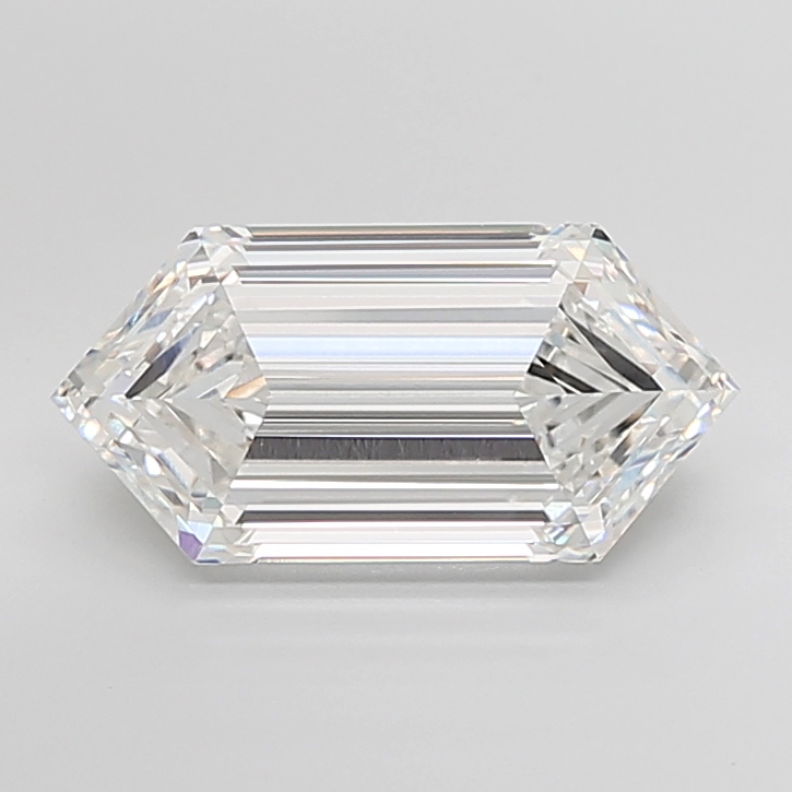 7.52 carat Hexagon diamond