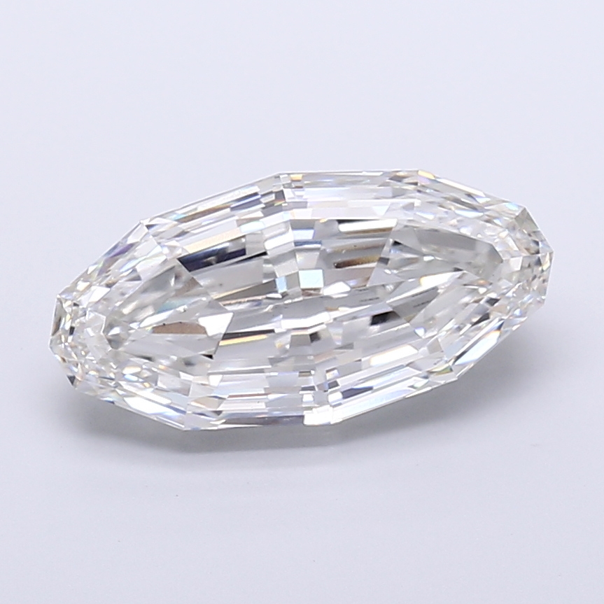 11.03 ct Oval Step lab grown diamond G VS1