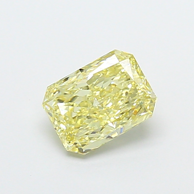1.02 ct Radiant Fancy Intense Yellow Lab-Grown Diamond
